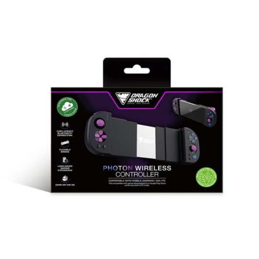 Gamepad Dragon Shock Photon Sem Fios e Com Fios Android PC iOS