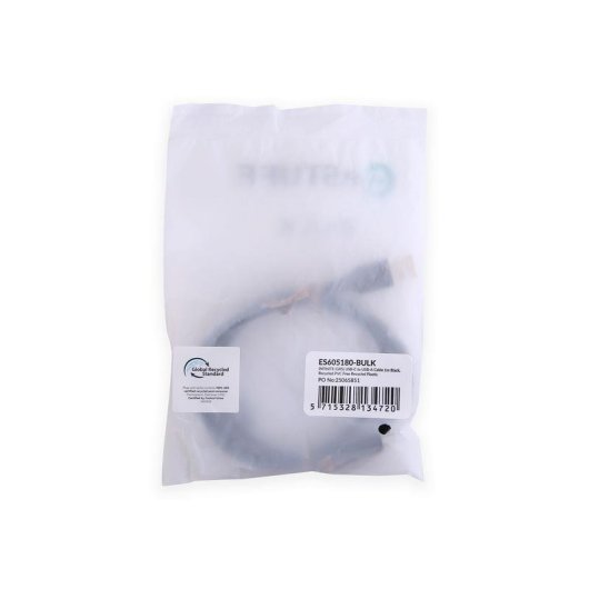 Kabel USB eSTUFF ES605180-BULK 1 m USB-C zu USB-A 2.0 Schwarz Schnellladen