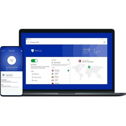 Software de seguridad F-Secure VPN 1 licencia 1 año descarga