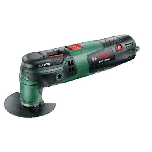 Multiherramienta Bosch PMF 250 CES 250W 20000 OPM Negro/Verde/Rojo