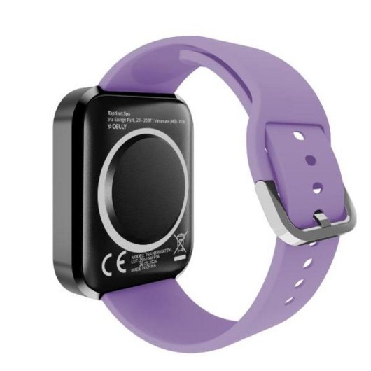 Celly TRAINERBEAT2VL Bluetooth GPS 44mm Pantalla táctil Negro/Violeta Pulsómetro SpO2