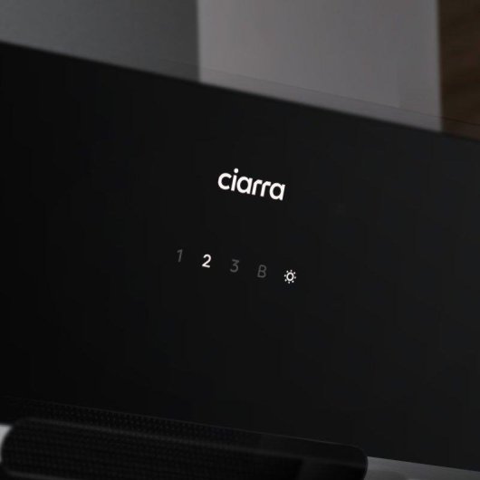 Dunstabzugshaube Ciarra AW6736FB Umluft 60cm 650m³/h Boost Wi-Fi Steuerung