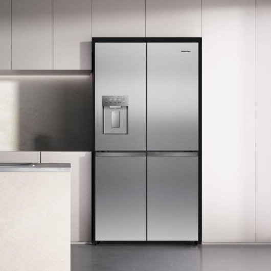 Frigorífico Americano Hisense RQ640P5SSD Total No Frost 179cm 640L D Inox WiFi