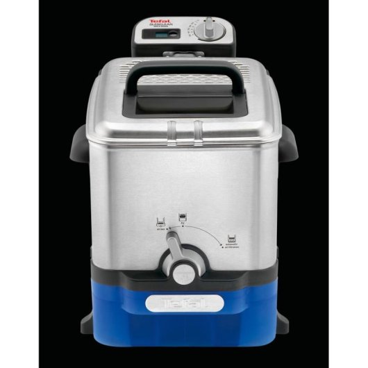 Freidora Tradicional Tefal Oleoclean Pro Inox & Design FR8040 3,5L 2300W con Filtro y Temporizador
