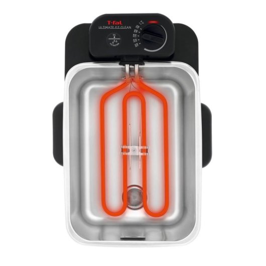 Friteuse Tefal Oleoclean Pro Inox Design FR8040 3,5L 2300W avec Filtre et Minuterie
