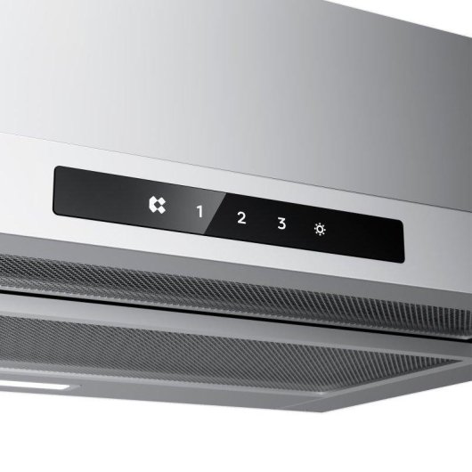 Campana extractora Ciarra AWS6909A Umluft 60cm Edelstahl 580m³/h