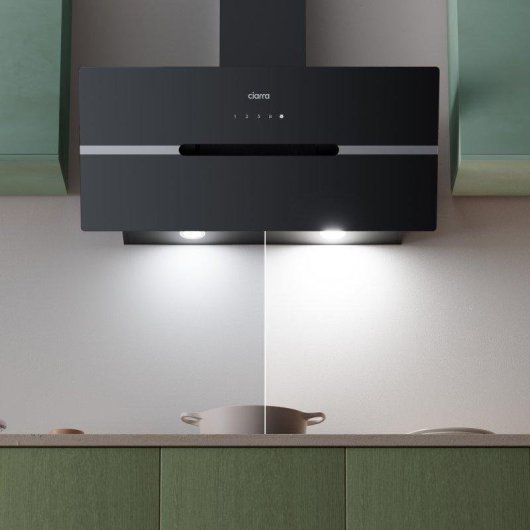 Dunstabzugshaube Ciarra AW9736FB Umluft 90cm 650m³/h Wi-Fi Touch