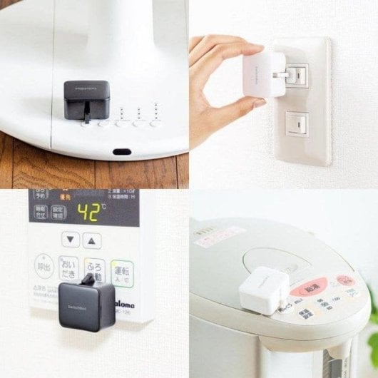 Hub SwitchBot Mini Control Remoto +  Actuador de conmutación SwitchBot Bot Blanco