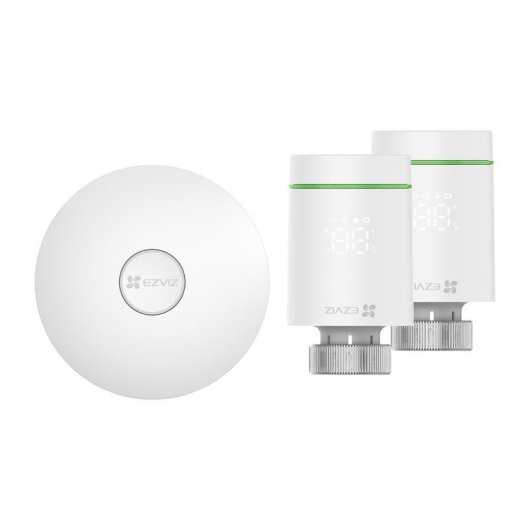 Termostato Inteligente Ezviz T55 Kit Inalámbrico para Calefacción