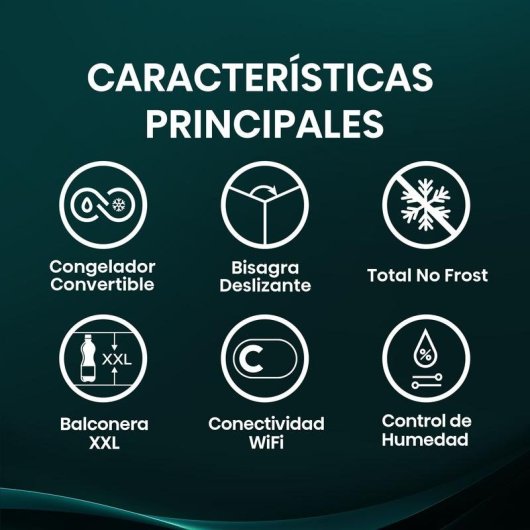 Frigorífico Combi Hisense RB3B370SAWD1 Total No Frost 194cm 377L D Blanco WiFi