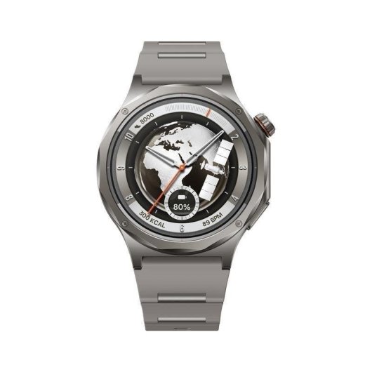 OPPO Watch X3 Bluetooth GPS 47mm Titanio Cinturino Silicone Resistenza Acqua 5ATM IP69