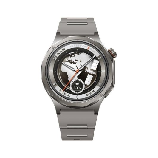 OPPO Watch X3 Bluetooth GPS 47mm Titanio Cinturino Silicone Resistenza Acqua 5ATM IP69