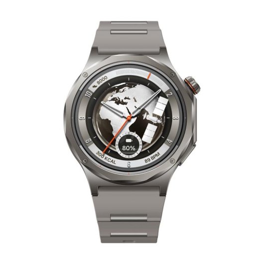 OPPO Watch X3 Bluetooth GPS 47mm Titanio Cinturino Silicone Resistenza Acqua 5ATM IP69