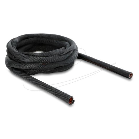 Pasacables Delock 19020 Naranja Negro 5 metros