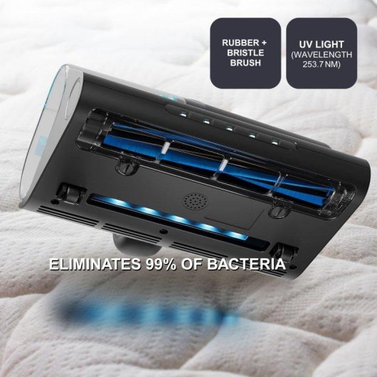 Aspirador de Mano Black & Decker Dust Mites 400W Luz UV HEPA 400ml