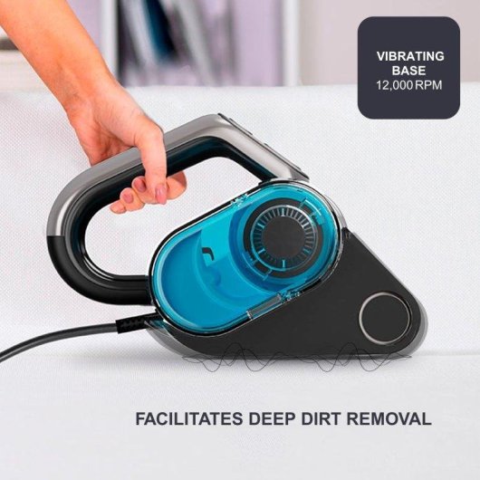 Aspirador de Mano Black & Decker Dust Mites 400W Luz UV HEPA 400ml