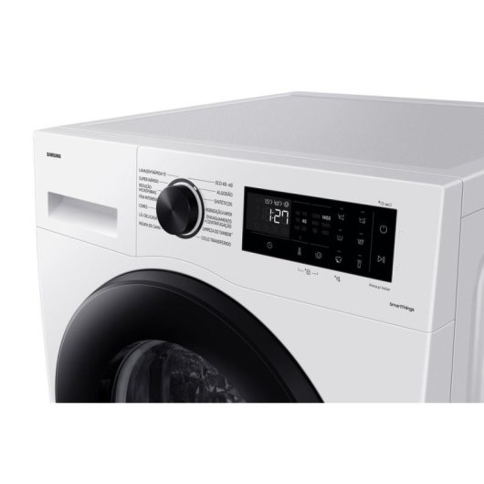 Máquina de Lavar Roupa Samsung WW10FG5U34AEEP Carga Frontal 10 kg 1351 rpm A WiFi IA Branca