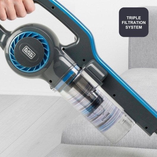 Aspiradora con Cable Black & Decker BXVMS600E 600W Sistema Ciclónico Filtro HEPA