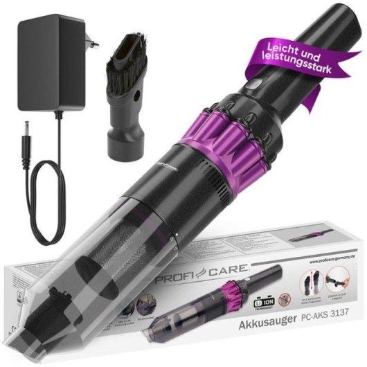 Aspirapolvere Portatile ProfiCare PC-AKS 3137 120W Senza Fili 20 min Antracite