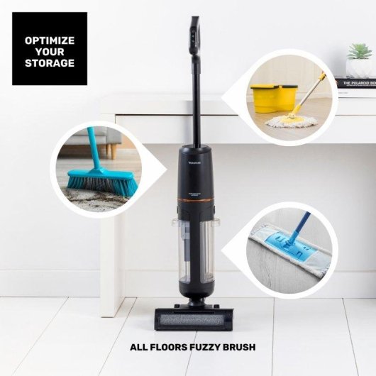 Aspiradora Fregona Taurus Homeland Unique Waterpro 200W 45 min Turbo Brush Base Autolimpieza