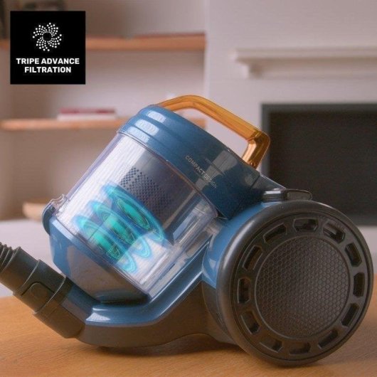 Aspirador sin Bolsa Taurus Homeland Cyclone 800W 18Kpa Filtrado Ciclónico HEPA 2L