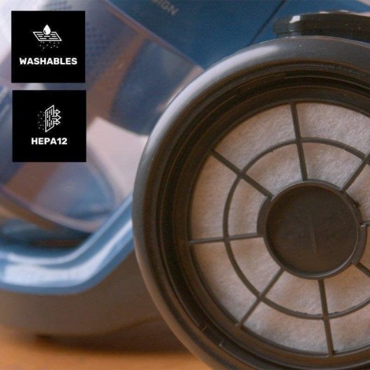 Aspirador sin Bolsa Taurus Homeland Cyclone 800W 18Kpa Filtrado Ciclónico HEPA 2L