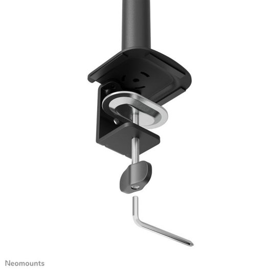 Neomounts DS60-600BL2V Supporto Doppio Monitor Scrivania 10 a 32" VESA 75x75 a 100x100 Max 9Kg