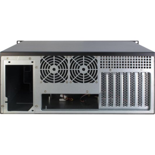 Serveur Inter-Tech IPC 4U-4088-S Rack Acier Noir ATX Micro ATX Mini-ITX 4U