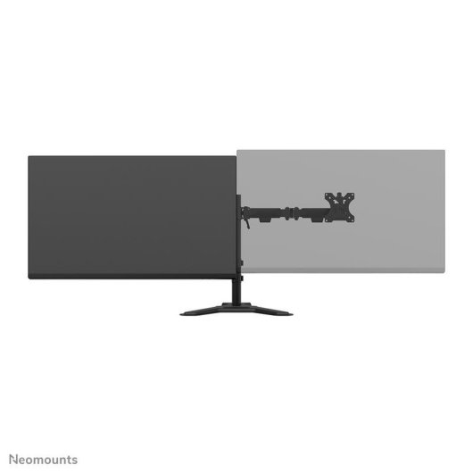 Neomounts DS45-600BL2 Supporto Monitor Doppio Scrivania 10 a 32" VESA 75x75 a 100x100 Max 6Kg