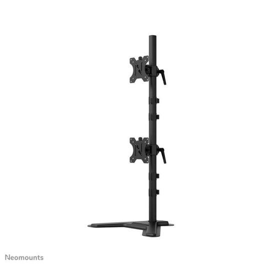 Neomounts DS45-600BL2V Supporto Doppio Monitor Scrivania 10 a 32" VESA 75x75 a 100x100 Max 9Kg