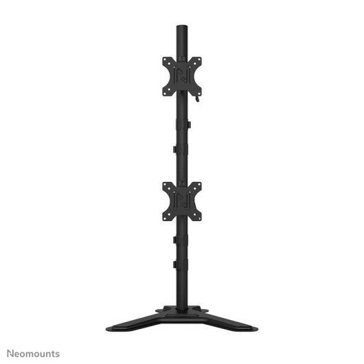 Neomounts DS45-600BL2V Supporto Doppio Monitor Scrivania 10 a 32" VESA 75x75 a 100x100 Max 9Kg