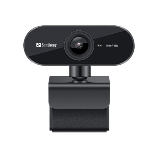Cámara web Sandberg USB Webcam Flex 1080P HD Full HD con micrófono