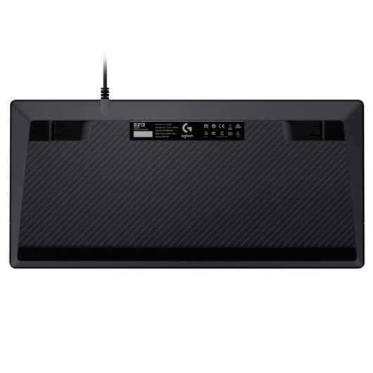 Teclado Logitech G213 Prodigy de membrana con RGB y reposamuñecas ajustable