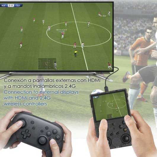 Dam Electronics RG353VS Console Portable Retro RK3566 Quad-Core 128GB Linux Noir