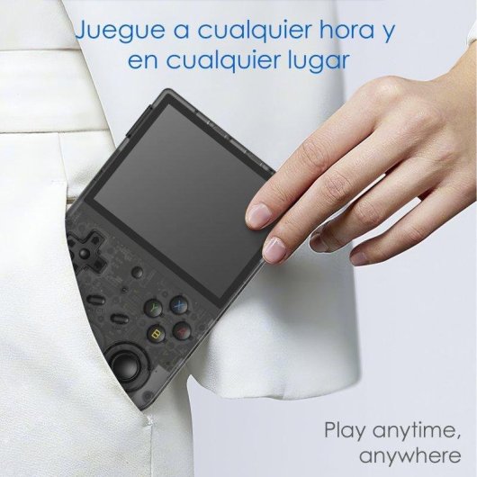 Dam Electronics RG353VS Console Portable Retro RK3566 Quad-Core 128GB Linux Noir