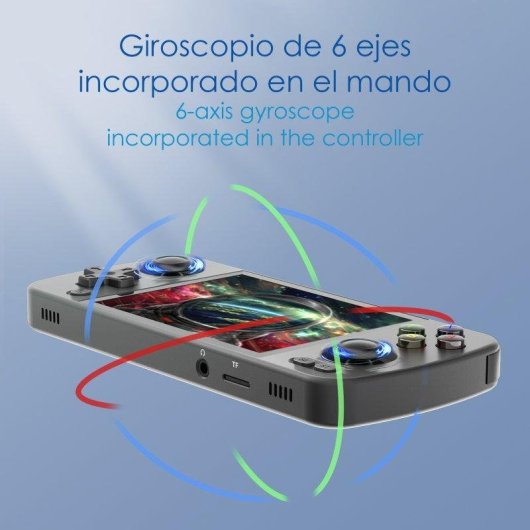 Dam Electronics RG405M Console Portable Retro Octa-core 128GB Android 12 Noir