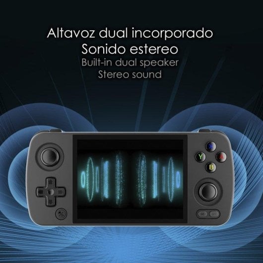 Dam Electronics RG405M Console Portable Retro Octa-core 128GB Android 12 Noir