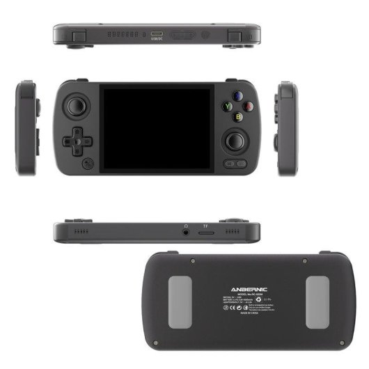 Dam Electronics RG405M Console Portable Retro Octa-core 128GB Android 12 Noir