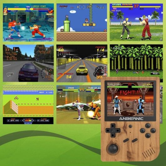 Dam Electronics RG351V Console Retro Portable Quad-Core 1.5GHz 128GB Noir