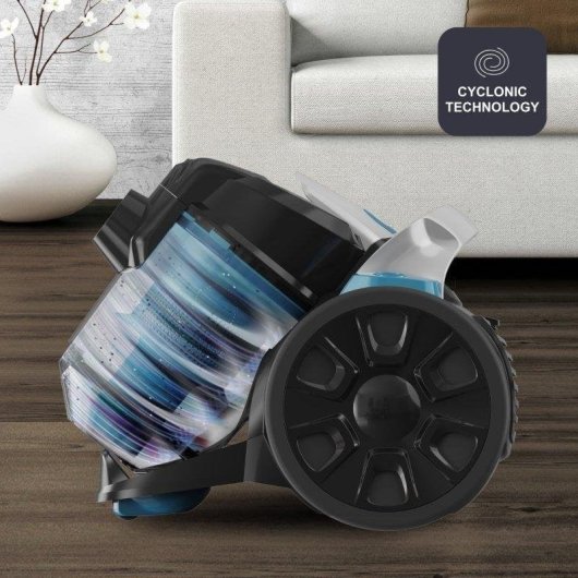 Aspiradora sin Bolsa Black & Decker BXVML701E 700W 18kPa 2L Accesorios