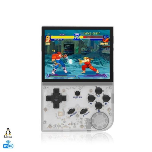 Dam Electronics RG35XX Console Retro Portable Quad Core 384 MHz 64GB Linux Noir