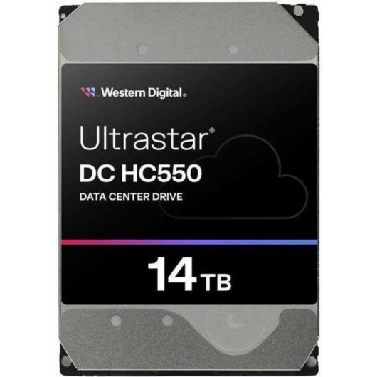 Disco Rígido Western Digital Ultrastar DC HC550 14TB HDD SAS 7200rpm 12Gb/s