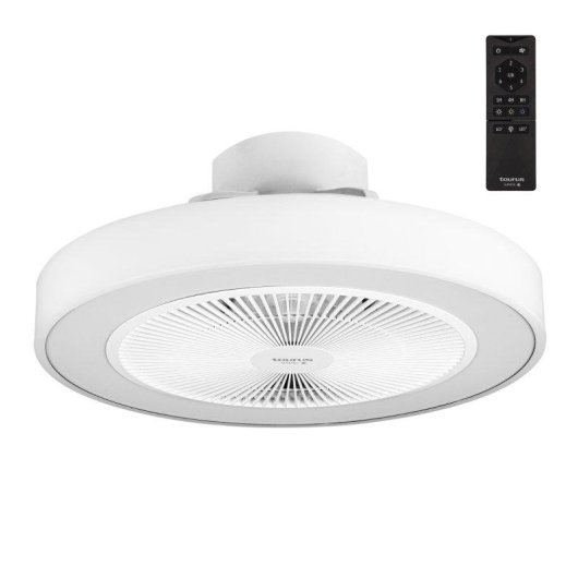 Ventilador de techo Taurus Fresko Invisible 40W ultrasilencioso con luz LED
