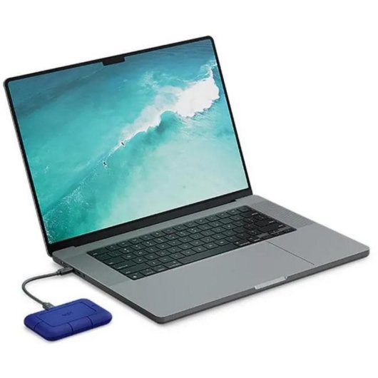 Disque Dur Seagate Pro5 4TB SSD USB4 Gen 2x2 6700MB/s IP68 Bleu