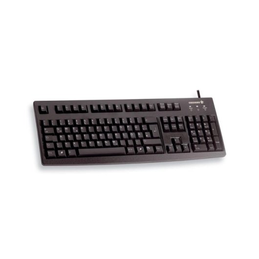 Tastiera Cherry G83-6105 a membrana completa USB QWERTZ nera con tastierino numerico