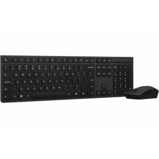 Teclado Lenovo 4X31R64316 inalámbrico con ratón incluido y conexión RF + Bluetooth