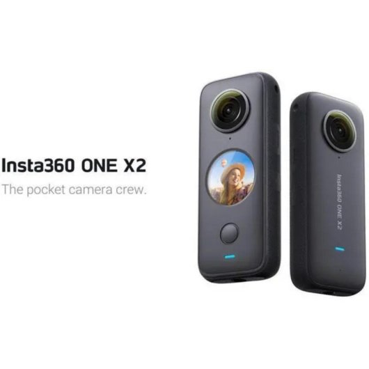 Câmara Desportiva HP Insta360 ONE X2 5.7K UltraHD WiFi BT UltraWide Estabilização Avançada