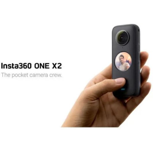 Câmara Desportiva HP Insta360 ONE X2 5.7K UltraHD WiFi BT UltraWide Estabilização Avançada