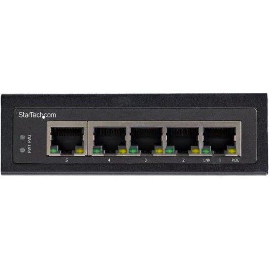 Switch PoE Industriale StarTech IESC1G50UP 5 Porte Gigabit 30W