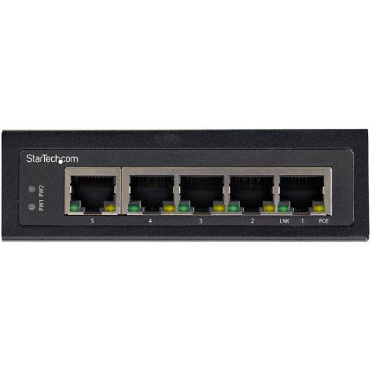 Switch PoE Industriale StarTech IESC1G50UP 5 Porte Gigabit 30W